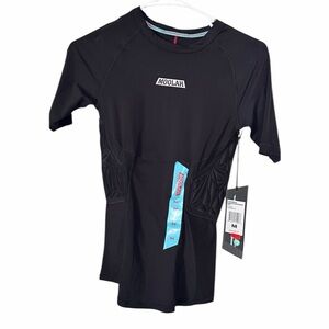 Moolah Black Short Sleeve Shirt - Size Medium - NWT - PTP 12”